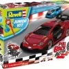 Revell Junior Kit - Racerbil Med Pull Back Funktion - 1:20 - Rød - 38 Dele -Legetøjsland 120 junior kit pull back racing car red 00835 574844