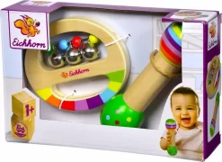 Musikinstrumenter I Træ Til Børn - 2 Stk - Eichhorn -Legetøjsland 2 eh musiksaet i trae mbjaelder dele 555507 4