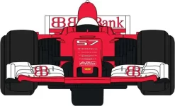 Scalextric Bil - 2017 F1 Bil -Legetøjsland 2017 formula one car red c3958 576189 2