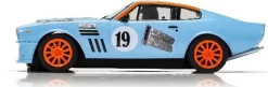 Scalextric - Aston Martin V8 Bil - Gulf Edition - C4209 -Legetøjsland aston martin v8 gulf edition rikki cann racing c4209 576227 2