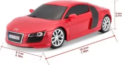 Fjernstyret Audi R8 - 1:24 - Street Series - Maisto Tech Rc 15 Fjernstyret Audi R8 - 1:24 - Street Series - Maisto Tech Rc -Legetøjsland audi r8 v10 2009 rc 124 2740mhz red 81064 574465 4