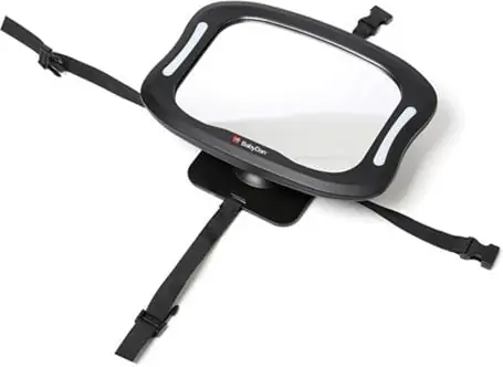 Babydan - Bagsædespejl Med Led Lys 6 Babydan - Bagsædespejl Med Led Lys - Billede 4