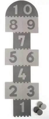 Baby Dan - Legegulv - Jump & Play - Grå