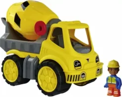 Big - Power-Worker Cementbil Med Figur