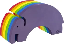 Bobles - Elefant - Stor - Regnbue