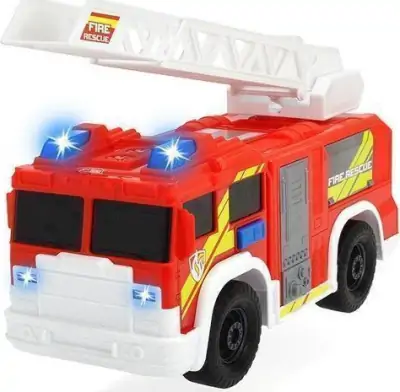 Legetøjs Brandbil Med Stige - Lys Og Lyd 2 Legetøjs Brandbil Med Stige - Lys Og Lyd