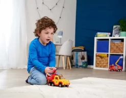 Brandmand Sam - Brandbil Med Lys Og Lyd - Inkl. Penny Figur - 19 CM -Legetøjsland brandmand sam brandbil venus 20 mlyd og lys 559332 8