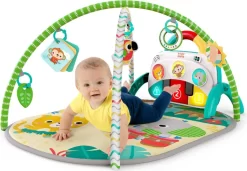 Bright Starts - 4-I-1 Aktivitetstæppe Med Lys Og Lyd -Legetøjsland bright starts 4 i 1 aktivitets gym med klaver og tromme 552954 2