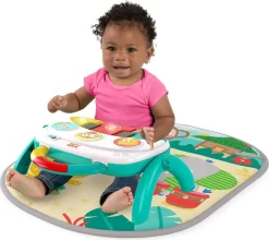 Bright Starts - 4-I-1 Aktivitetstæppe Med Lys Og Lyd -Legetøjsland bright starts 4 i 1 aktivitets gym med klaver og tromme 552954 5