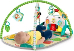 Bright Starts - 4-I-1 Aktivitetstæppe Med Lys Og Lyd -Legetøjsland bright starts 4 i 1 aktivitets gym med klaver og tromme 552954 6