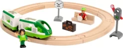 Brio World - Tog Med Rund Togbane Og Figurer - 33847