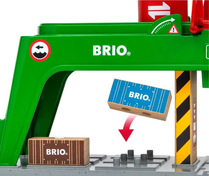 Brio World - Containerkran - 33996 4 Brio World - Containerkran - 33996 - Billede 2