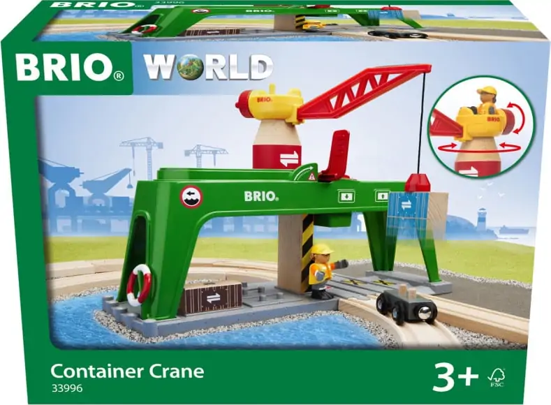 Brio World - Containerkran - 33996 6 Brio World - Containerkran - 33996 - Billede 4