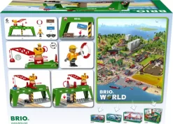 Brio World - Containerkran - 33996 11 Brio World - Containerkran - 33996 -Legetøjsland brio containerkran 560094 4