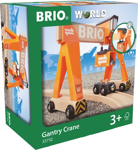 Brio World - Containerbro - 33732 4 Brio World - Containerbro - 33732 - Billede 2