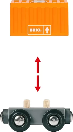 Brio World Tog - Godstog Med Tre Vogne - 33982 8 Brio World Tog - Godstog Med Tre Vogne - 33982 -Legetøjsland brio godstog med tre vogne 33982 508413 2