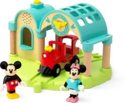 Brio - Mickey Mouse Station Med Lydoptager - 32265
