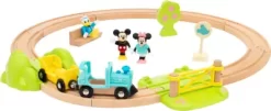 Brio - Mickey Mouse Tog Og Togbane Byggesæt - 32277