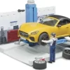 Bruder - Bilværksted Legetøj - Bworld Car Service 2 Bruder - Bilværksted Legetøj - Bworld Car Service -Legetøjsland bruder bworld car service br62110 466268