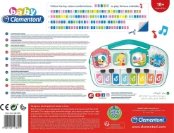Legetøjsklaver Med Dyrelyde - Clementoni Baby -Legetøjsland clementoni baby klaver med dyrelyde 583864 2