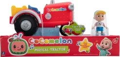 Cocomelon - Traktor Med Musik - Inkl. Jj Figur - Rød -Legetøjsland cocomelon tractor 547704 2