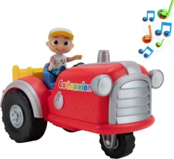 Cocomelon - Traktor Med Musik - Inkl. Jj Figur - Rød -Legetøjsland cocomelon tractor 547704 3
