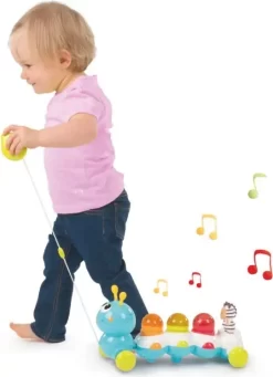 Cotoons - Elektrisk Tusindben Legetøj Til Baby -Legetøjsland cotoons electronic caterpillar 463188 3