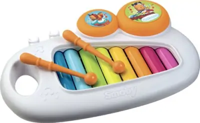 Smoby Cotoons - Xylofon Til Baby 3 Smoby Cotoons - Xylofon Til Baby