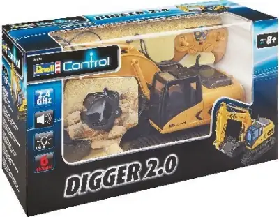 Revell Control - Digger 2.0 - Fjernstyret Gravemaskine - 1:16 3 Revell Control - Digger 2.0 - Fjernstyret Gravemaskine - 1:16