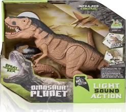 Fjernstyret Rc T-Rex Dinosaur Med Lys Og Lyd - Dinosaur Planet -Legetøjsland dinosaur planet spray t rex mlys lyd 555804 5