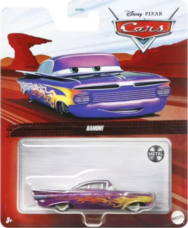Disney Cars Bil - Ramone - Metal - 1:55 4 Disney Cars Bil - Ramone - Metal - 1:55 - Billede 2