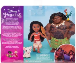 Vaiana Figurer - Moana Og Maui - Disney - 4-Pak -Legetøjsland disney prinsesse vaiana gavesaet 588618 2