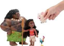 Vaiana Figurer - Moana Og Maui - Disney - 4-Pak -Legetøjsland disney prinsesse vaiana gavesaet 588618 5