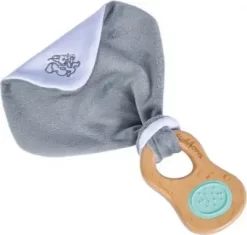 Eichhorn - Gribelegetøj Med Sutteklud Og Spejl Til Baby - Træ