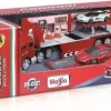 Maisto - Ferrari Legesæt I Metal - Die-Cast -Legetøjsland ferrari evolution hauler fm 12388 574444