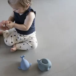 Filibabba - Bidering - Frøen Frey - Grøn -Legetøjsland filibabba bidedyr frey froeen mosegroen 580996 3