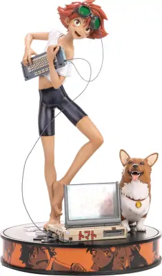 Cowboy Bebop Statuette - Ed Og Ein - First4Figures - 44 CM