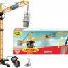 Dickie Toys - Kran Legetøj Med Fjernbetjening - 100 CM -Legetøjsland fjernbetjening kaempe kran mtilbehoer 100cm 350 grader 580223