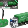 Fjernstyret Bil - Skraldebil Med Fjernbetjening - Str. 1:48 - Truck - Grøn -Legetøjsland fjernstyret bil skraldebil med fjernbetjening str 148 truck groen 464205