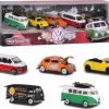 Majorette Biler - Volkswagen Vw - 1:64 - 5 Stk