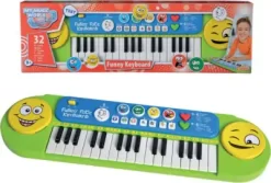 My Music World - Legetøjs Keyboard - Grøn Blå - 51 CM