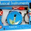 Musikinstrumenter Til Børn - H. C. Andersen Sæt I 4 Dele