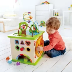 Hape Aktivitetslegetøj Til Baby - Aktivitetscenter -Legetøjsland hape country critters play cube 5752 363138 2
