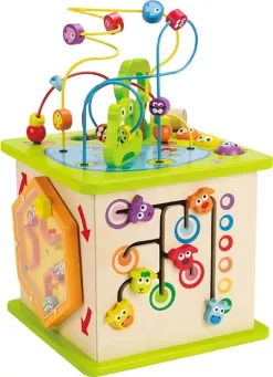 Hape Aktivitetslegetøj Til Baby - Aktivitetscenter -Legetøjsland hape country critters play cube 5752 363138 4