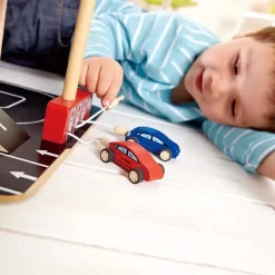 Hape Parkeringshus -Legetøjsland hape park go garage 370715 3