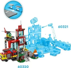 Lego City - Brandstation - 60320 -Legetøjsland lego city brandstation 60320 551315 5