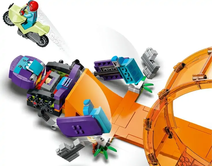 Lego City - Smadrende Chimpanse Stuntloop - 60338 4 Lego City - Smadrende Chimpanse Stuntloop - 60338 - Billede 2