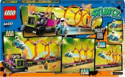 Lego City - Stunttruck Og Ildringe-Udfordring - 60357 -Legetøjsland lego city stunttruck og ildringe udfordring 60357 596396 2