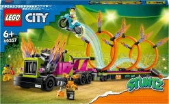 Lego City - Stunttruck Og Ildringe-Udfordring - 60357 -Legetøjsland lego city stunttruck og ildringe udfordring 60357 596396 4