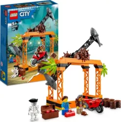 Lego City - Stuntudfordring Med Hajangreb - 60342